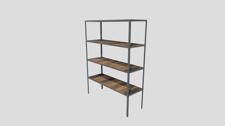 Rack (Стеллаж) 3D Model