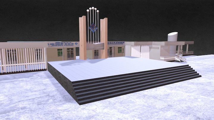 Study house 3D Model