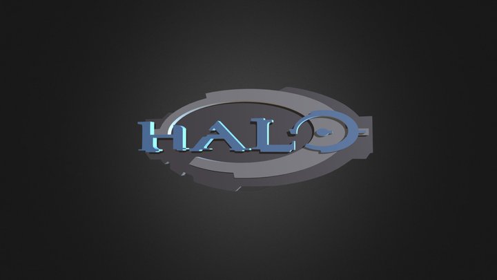 Logo Halo 3D Model