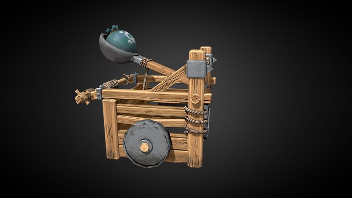 siege weapon 3D Model