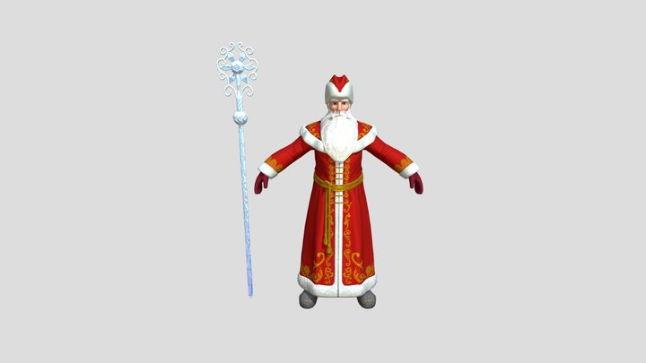 Деда мраз 3D Model