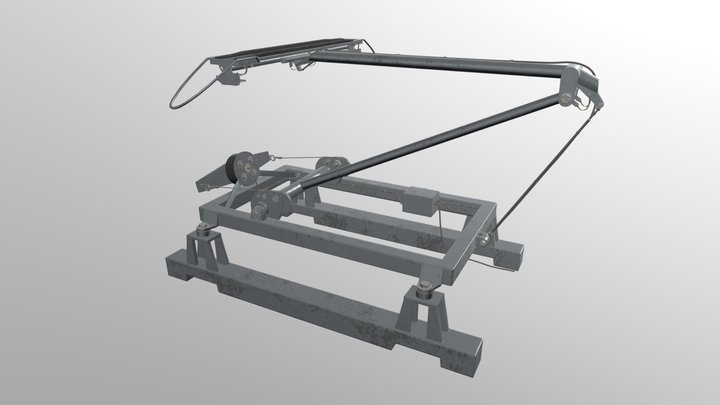Pantograph 3D Model