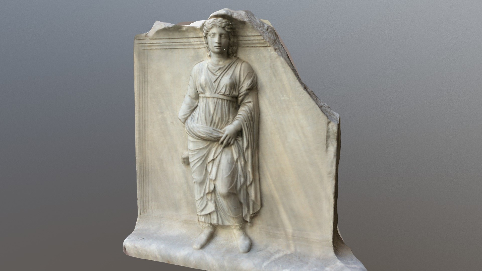 Statue Cour du Capitole Rome