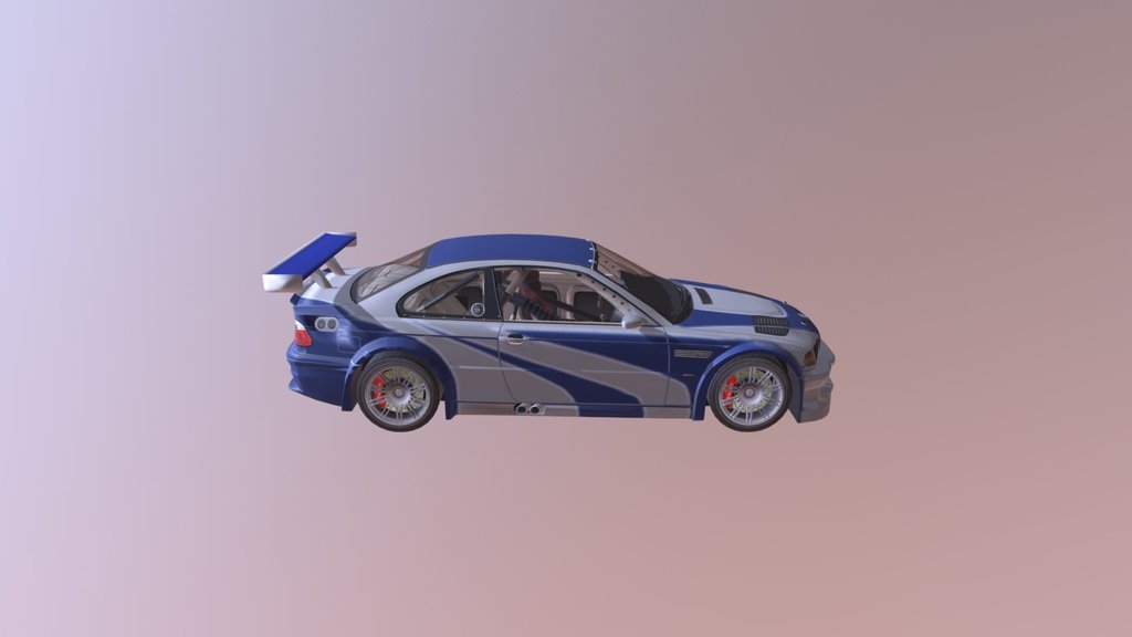 Bmw m3 gtr 3d