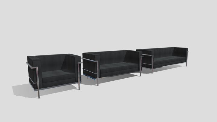 Sillón LB 3D Model
