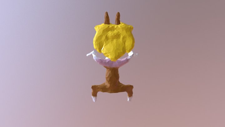 Serval chann 3D Model