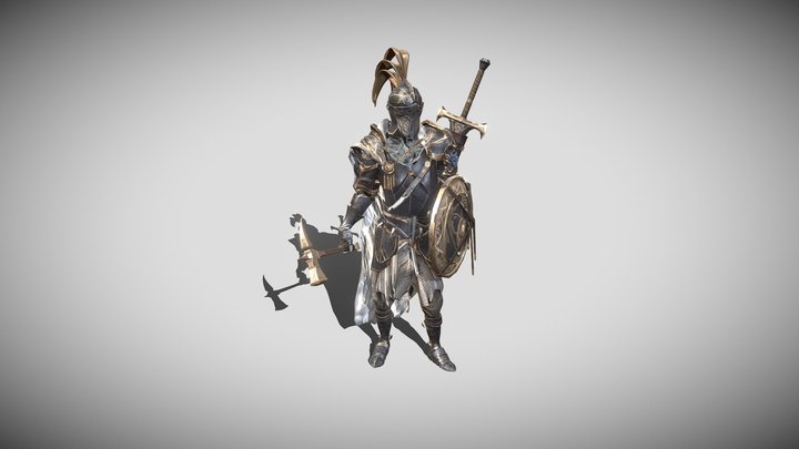 Knight 3D Model