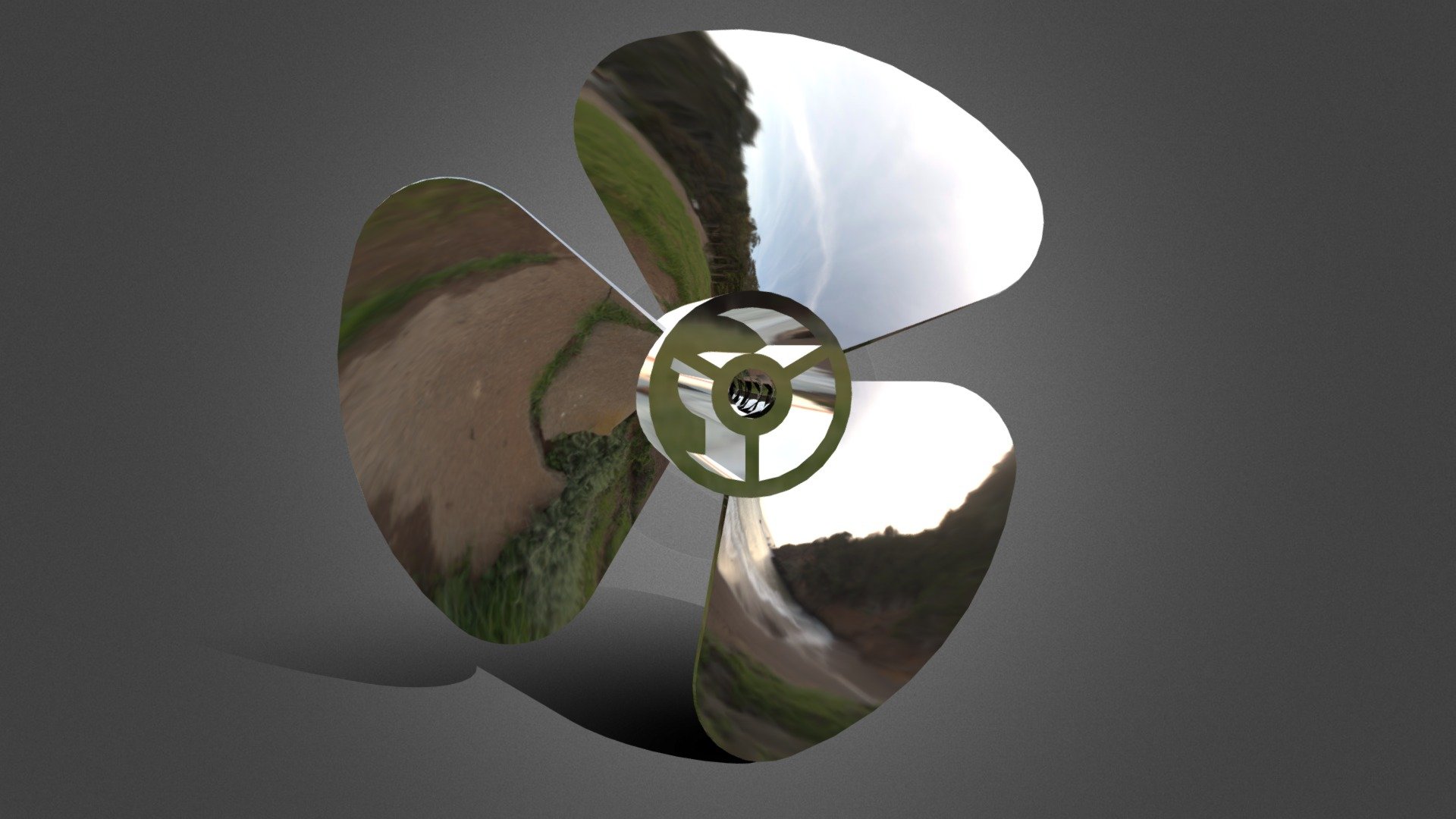 Boat Propeller Download Free 3D model by Logno Acharjee (3DLog