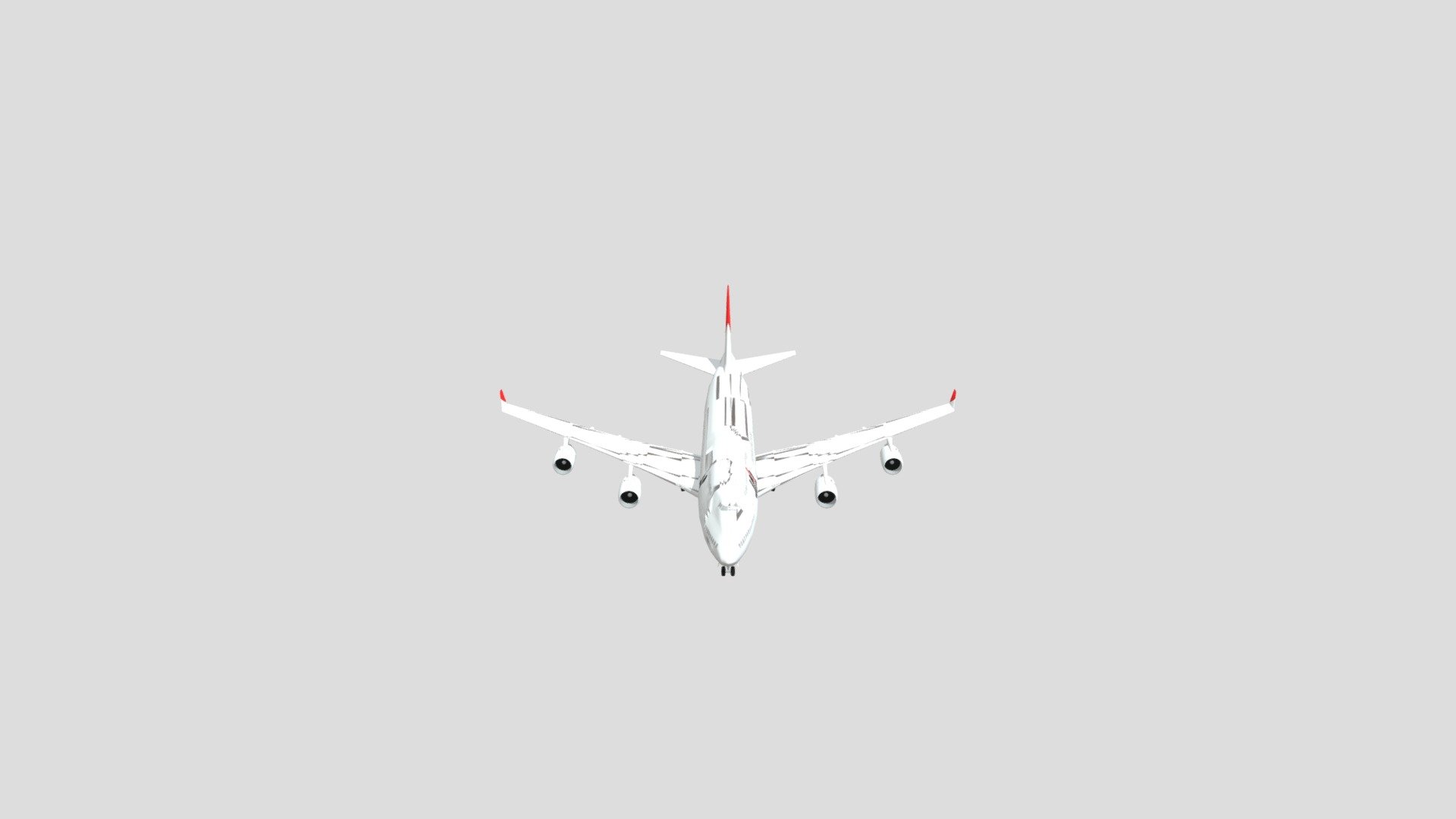B747-400 - 3D model by A340-LH [ff0d459] - Sketchfab