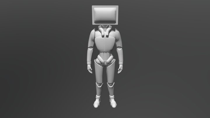 K3V1N Model Base 3D Model