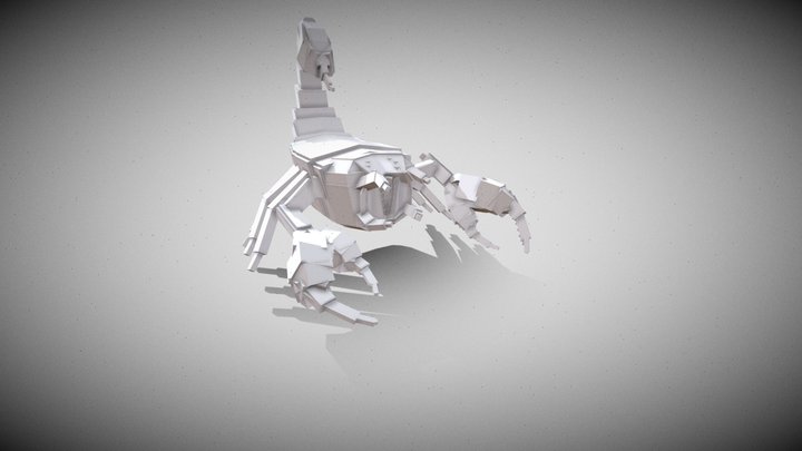 GIANT SCORPION 3D Model