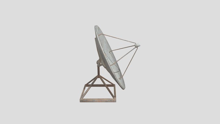 Roof Satelite Dish 1 – Modello 3D gratuito STL