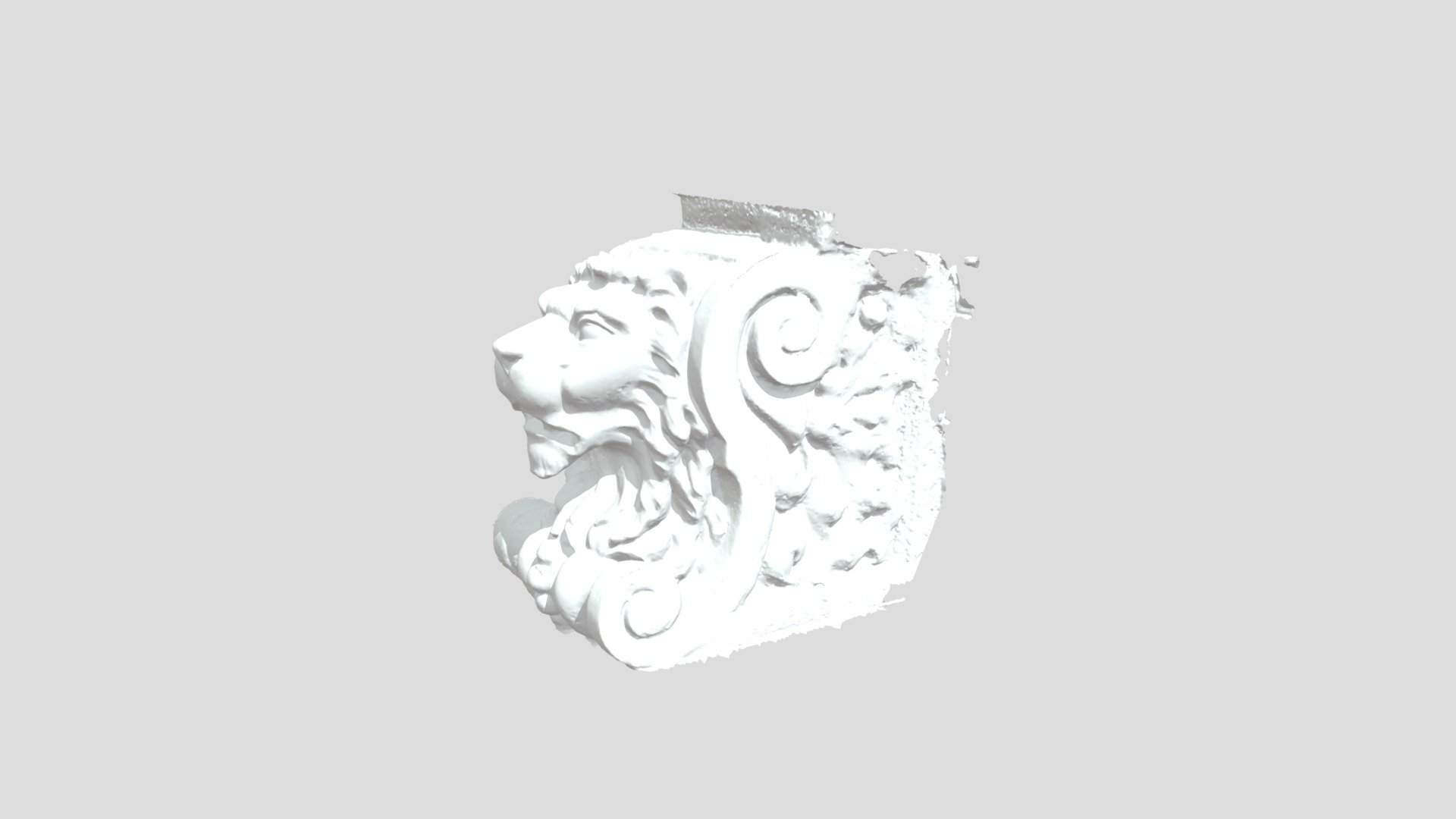 Queen Victoria's Royal Train Carriage Lion Head