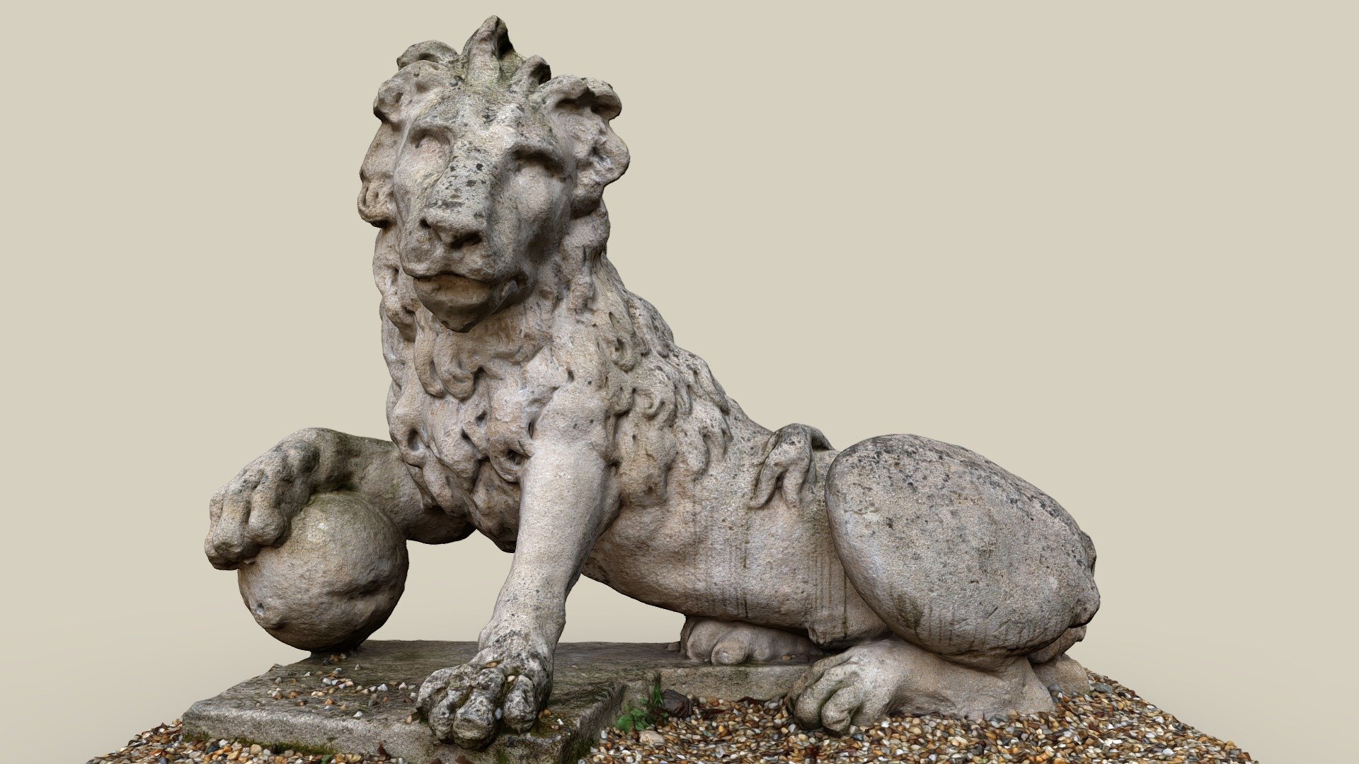Löwe — Sketchfab embed 3D viewer