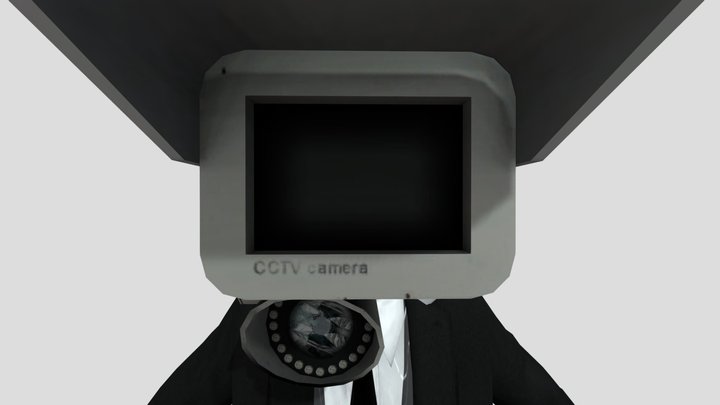 Camera man 3D Model