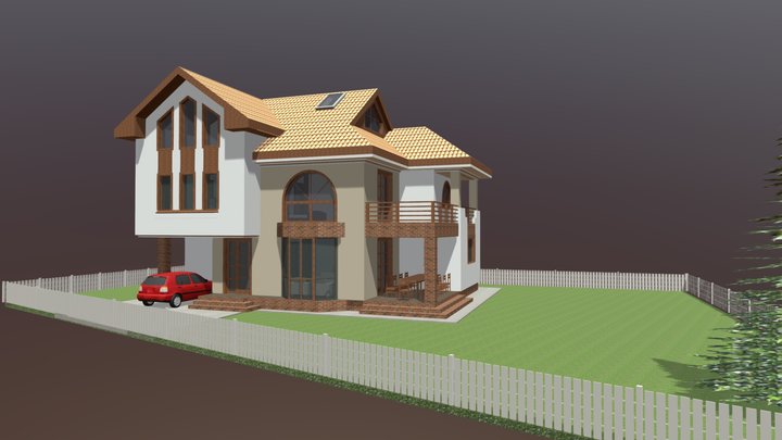 Casa Teodoru R 3D Model