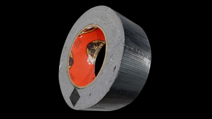 Gorilla tape 3D Model