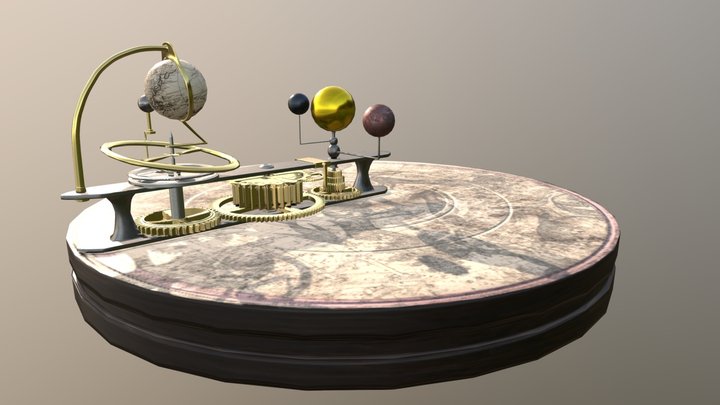 Orrery 3D Model