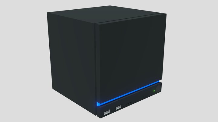Steam Machine 3D Model