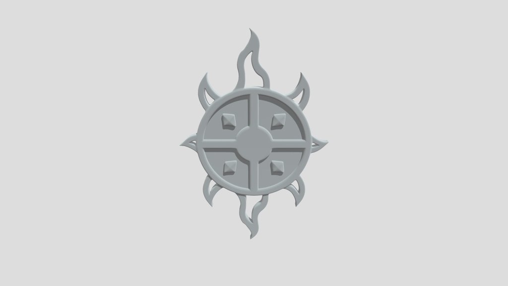 Solar Cross Emblem