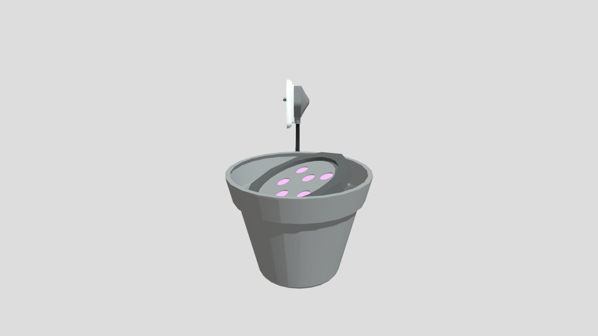 neon lamp pot