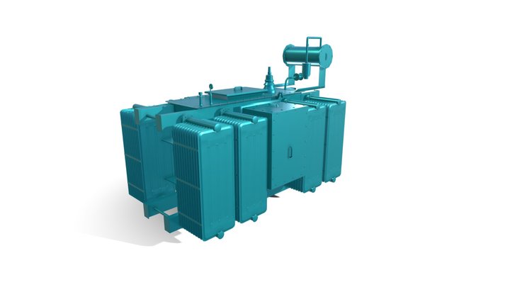 DISTRIBUTION TRANSFORMER-- 3D Model