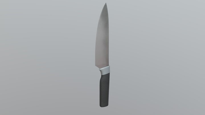 Chef Knife 3D Model