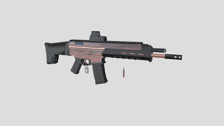 ACR 3D Weapon Model 3D Model
