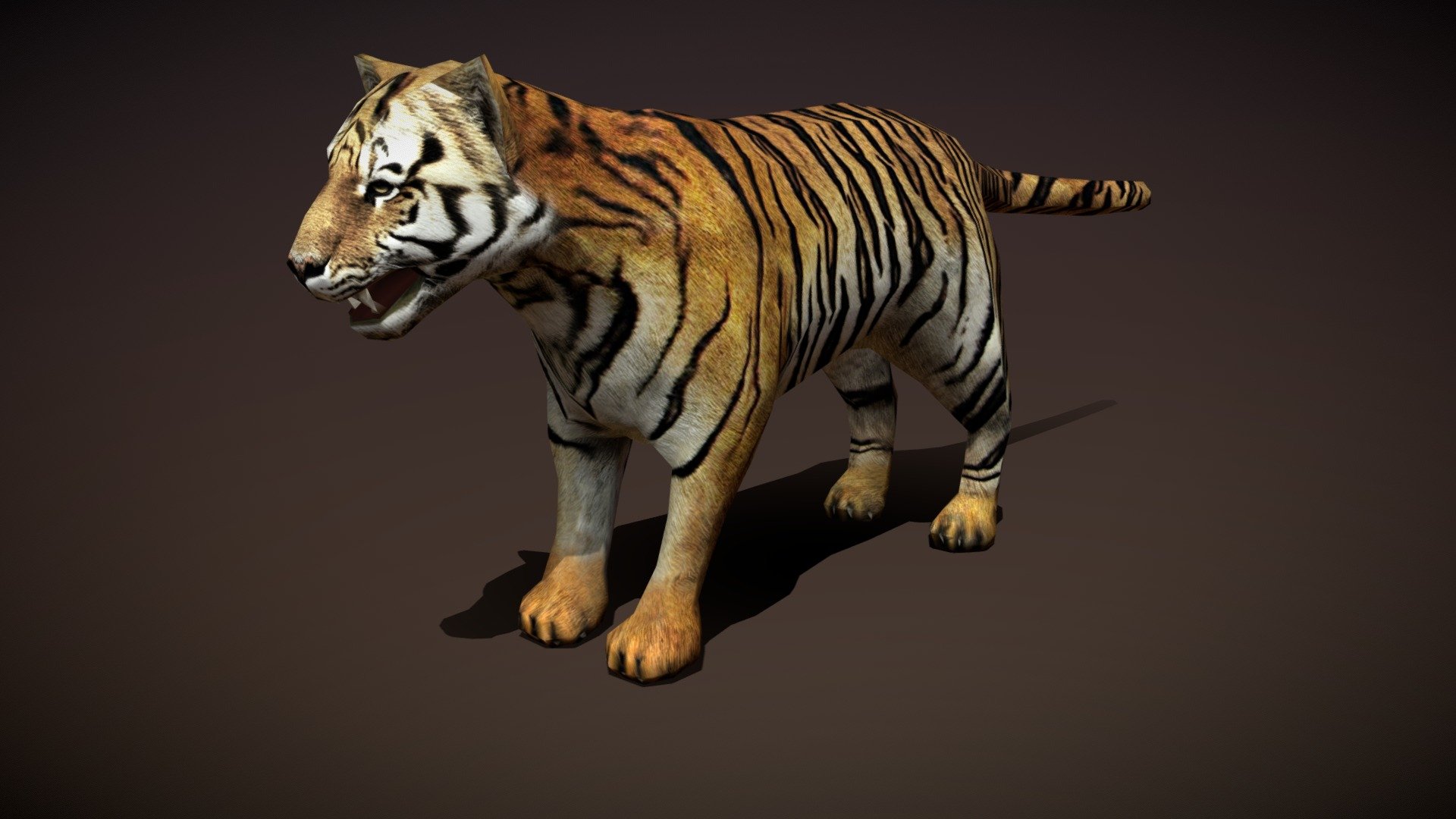 free tiger 3d animal games