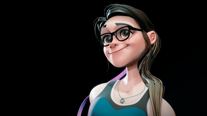 Clara 3D Model