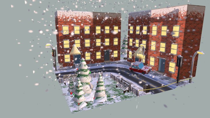 Christmas Asset Pack Project- College Year 1 3D Model