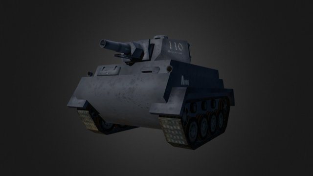 Panzer P1 3D Model