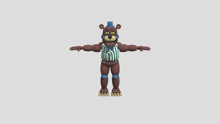 Fnaf hw 2 carnie model 3D Model