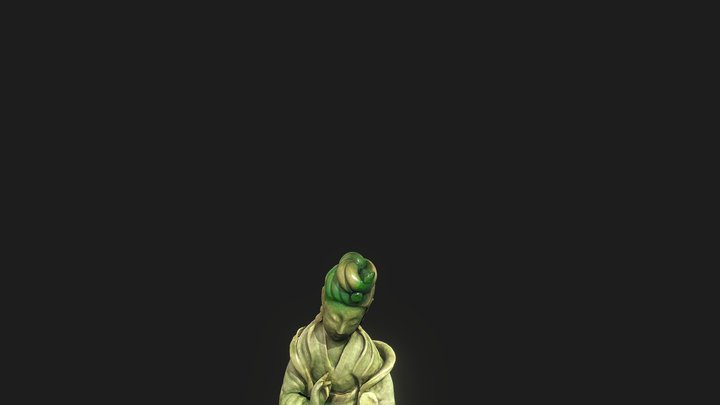 觀音像 3D Model