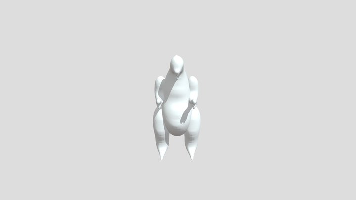 NES Godzilla 3D Model