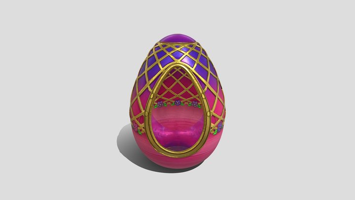 Lattice Egg – Kostenloses 3D-Modell STL