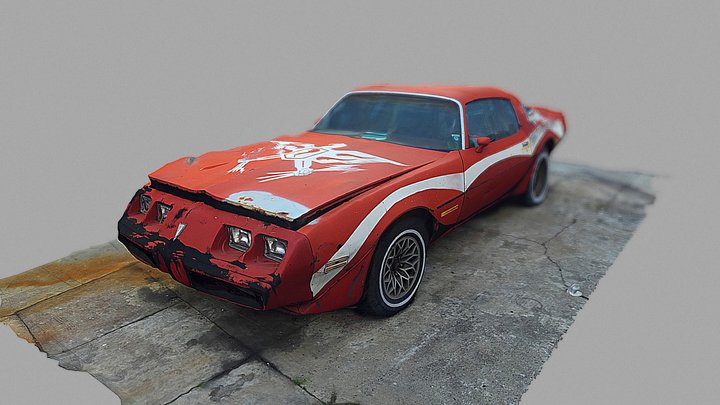 Pontiac Firebird Formula (1974) 3D Model