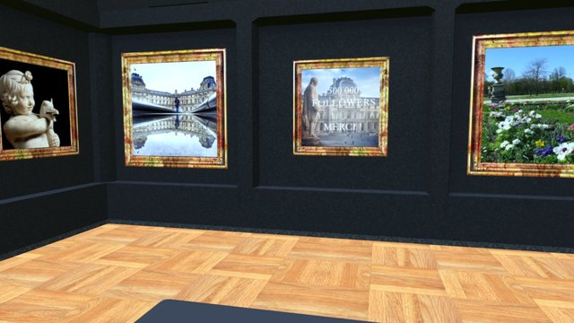 Instamuseum for @museelouvre 3D Model