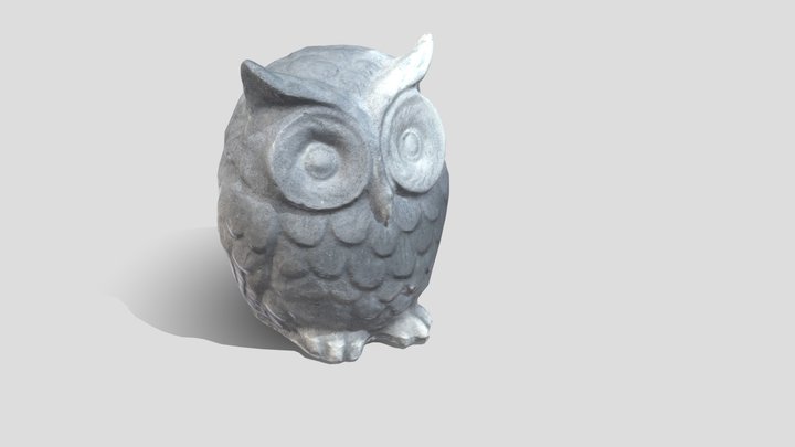 HIBOU_LOW_UV 3D Model
