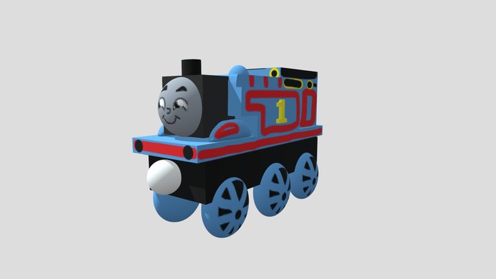 Thomas Wooden Railway 3D Model