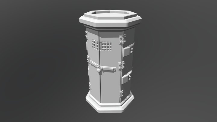 Cage 3D Model