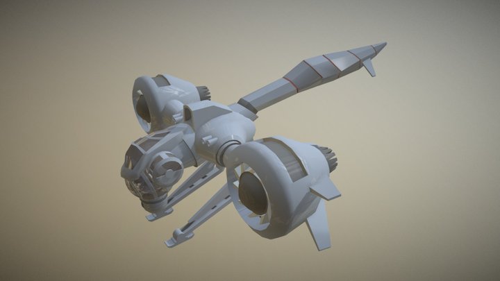 Hoverdrone 3D Model