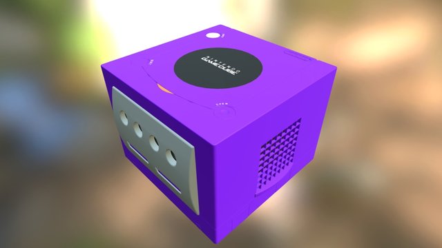 Nintendo Gamecube Test 3D Model