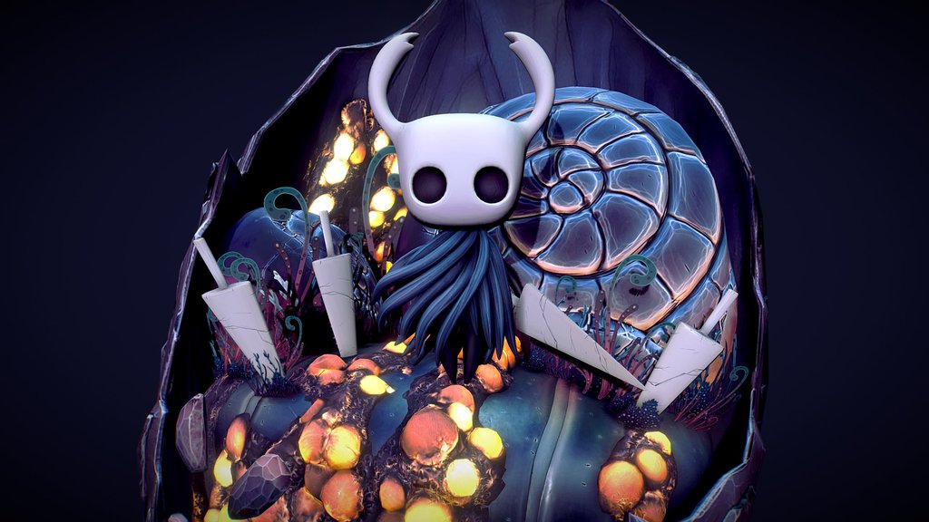 Hollow Knight - A 3D Model Collection By Jack000 (@Jack000) - Sketchfab