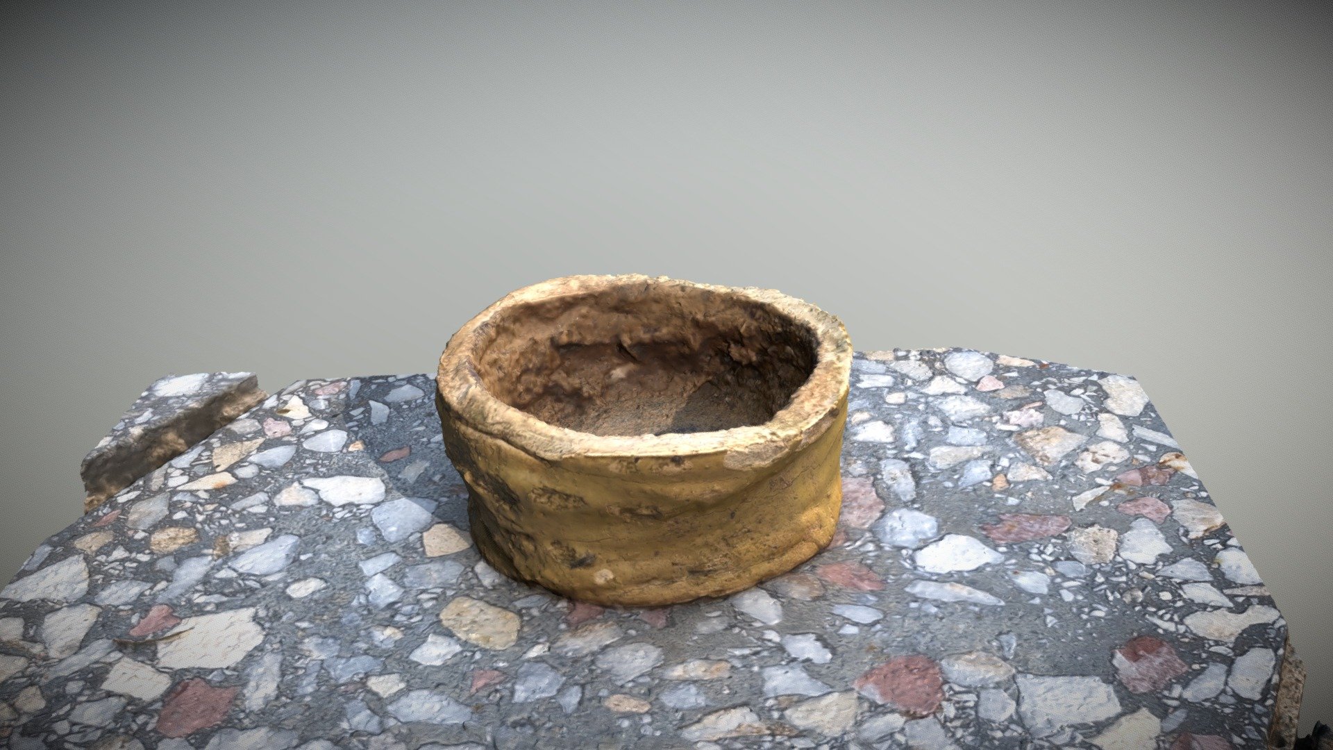 Small handmade ceramic bowl