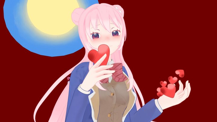 Satou Matsuzaka 3D Model