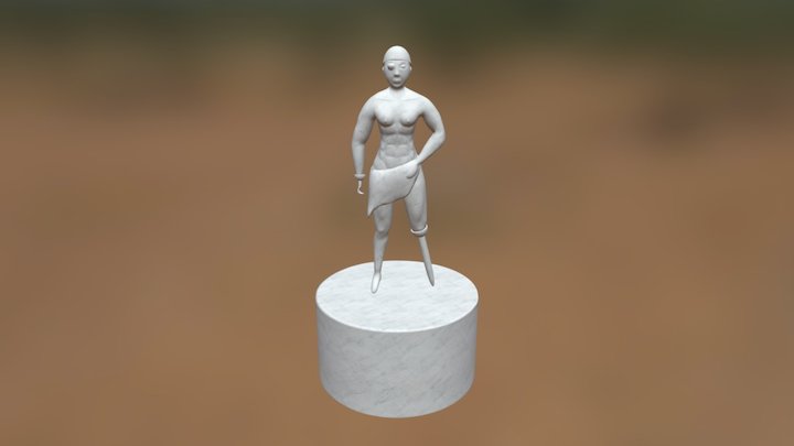 Folder 2 Humanoid Creature 3D Model