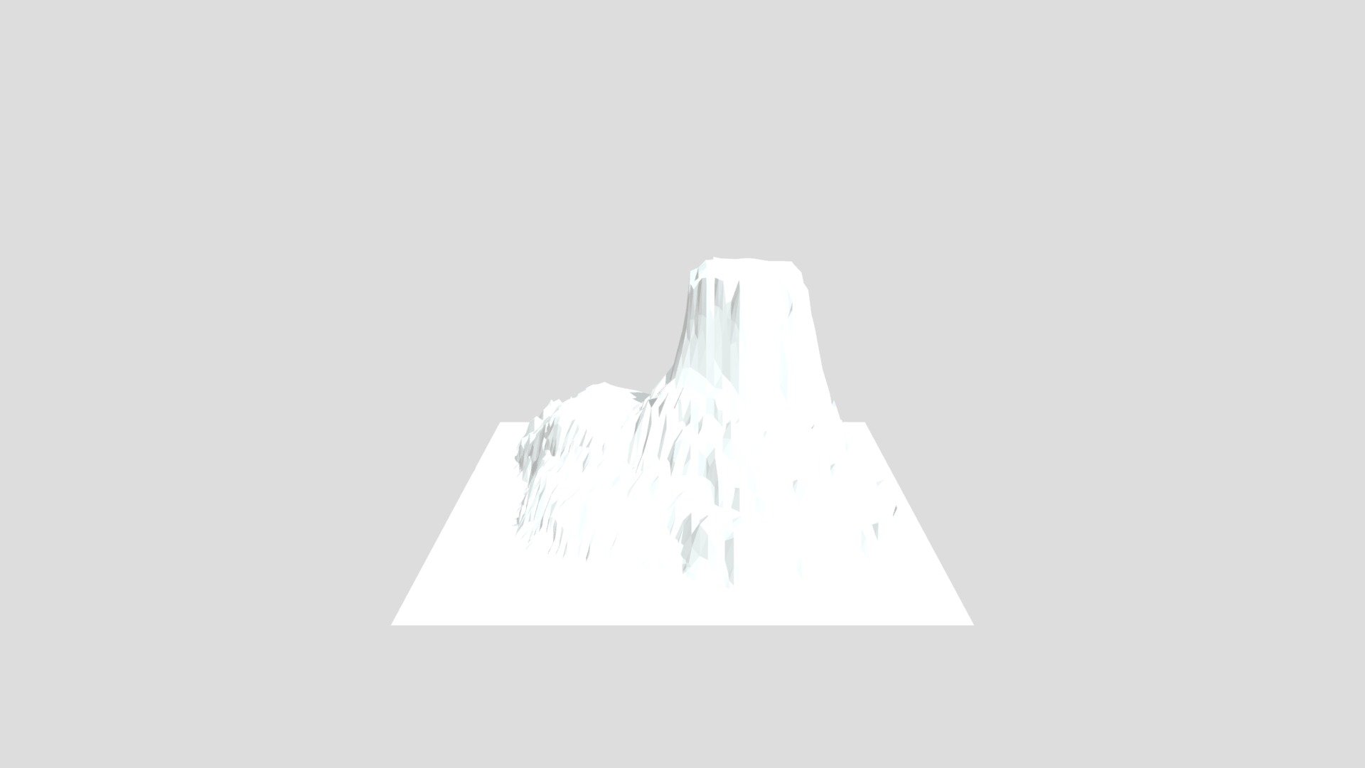 Terrain Test 2 - Low poly - Island
