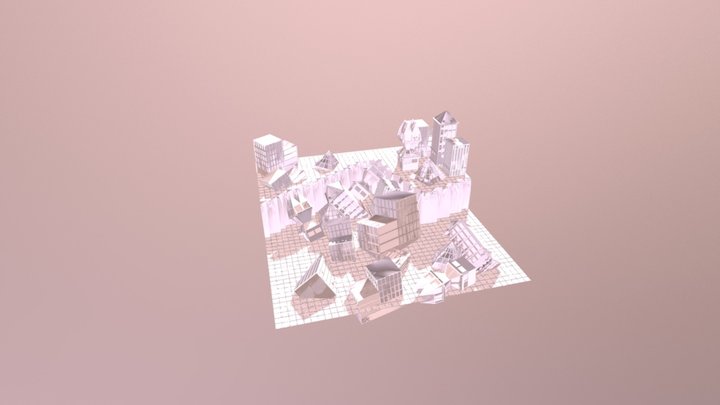 Finals Environment MAYA 3D Model