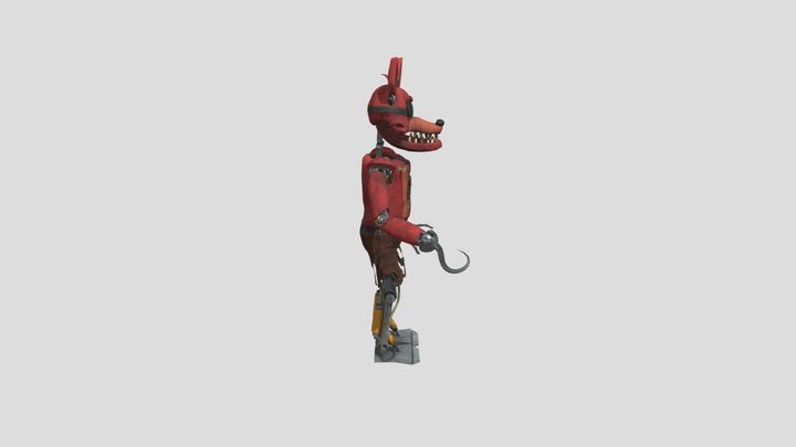 FNAF Foxy 3D Model